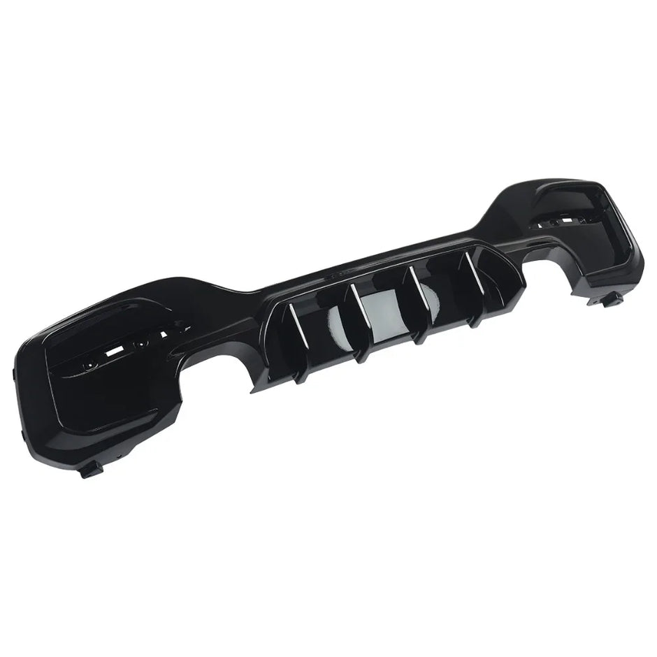Gloss Black Rear Bumper Diffuser for BMW 1 Series F20/F21 (M Sport) 2015–2019