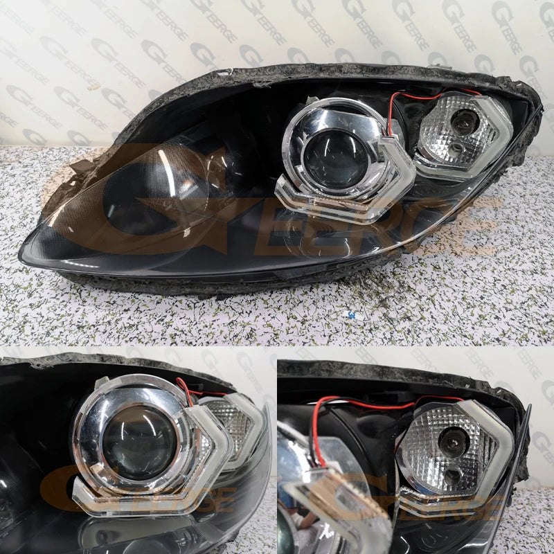 LED Angel Eyes Halo Rings (Concept M4 Style) – SEAT Leon Mk2 1P (2005–2012) Xenon Headlights