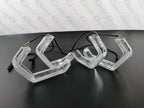 LED Angel Eyes Halo Rings (Concept M4 Style) – SEAT Leon Mk2 1P (2005–2012) Xenon Headlights
