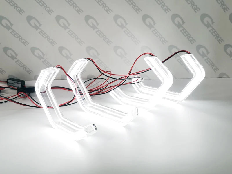 LED Angel Eyes Halo Rings (Concept M4 Style) – SEAT Leon Mk2 1P (2005–2012) Xenon Headlights