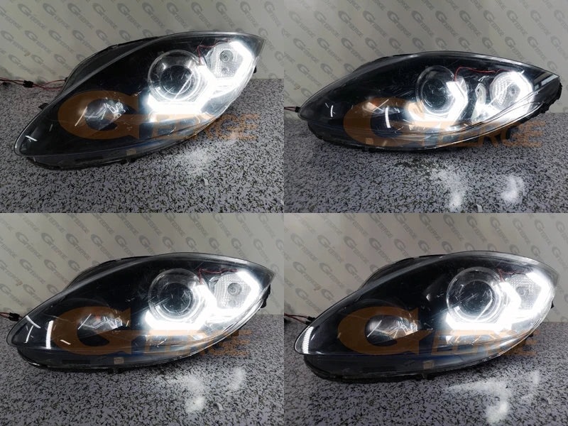 LED Angel Eyes Halo Rings (Concept M4 Style) – SEAT Leon Mk2 1P (2005–2012) Xenon Headlights