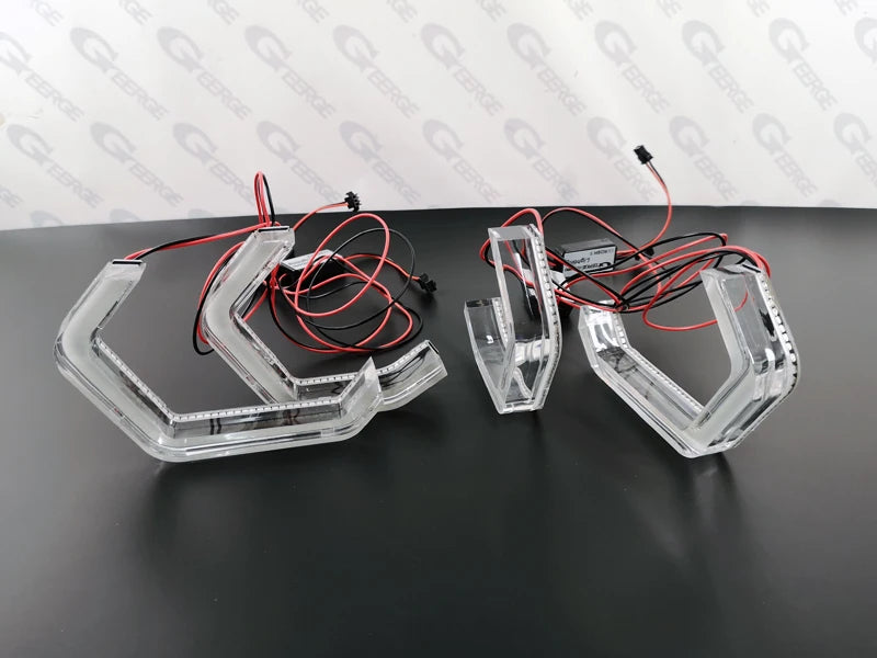 LED Angel Eyes Halo Rings (Concept M4 Style) – SEAT Leon Mk2 1P (2005–2012) Xenon Headlights