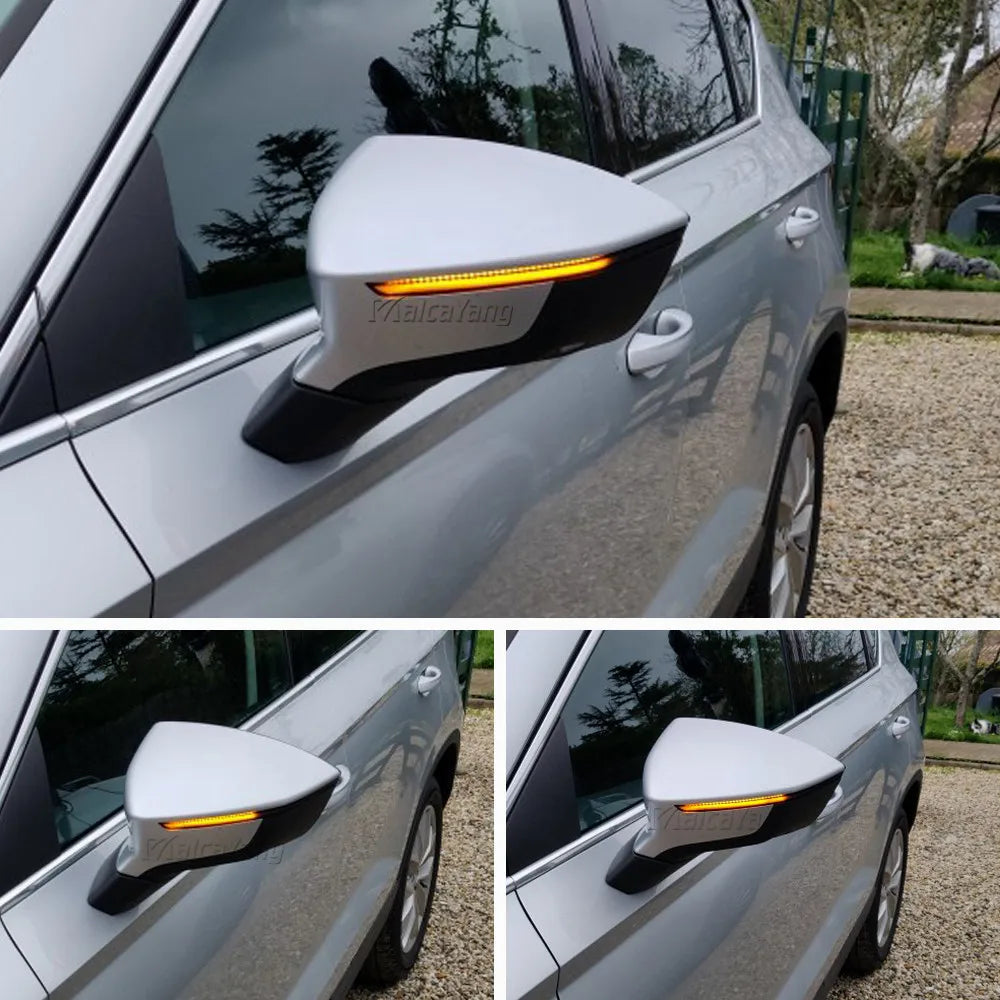 Dynamic Sequential LED Wing Mirror Indicator Lights (Pair) – SEAT Ateca / Cupra Ateca (2016–2021)
