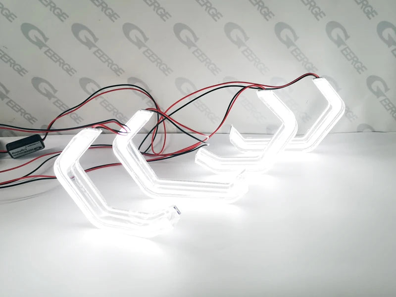 LED Angel Eyes Halo Rings (Concept M4 Style) – SEAT Leon Mk2 1P (2005–2012) Xenon Headlights
