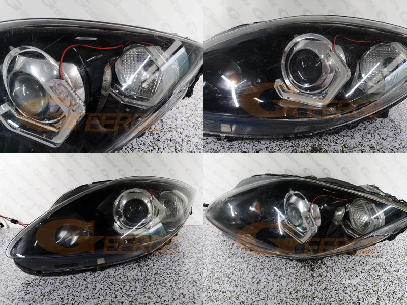 LED Angel Eyes Halo Rings (Concept M4 Style) – SEAT Leon Mk2 1P (2005–2012) Xenon Headlights