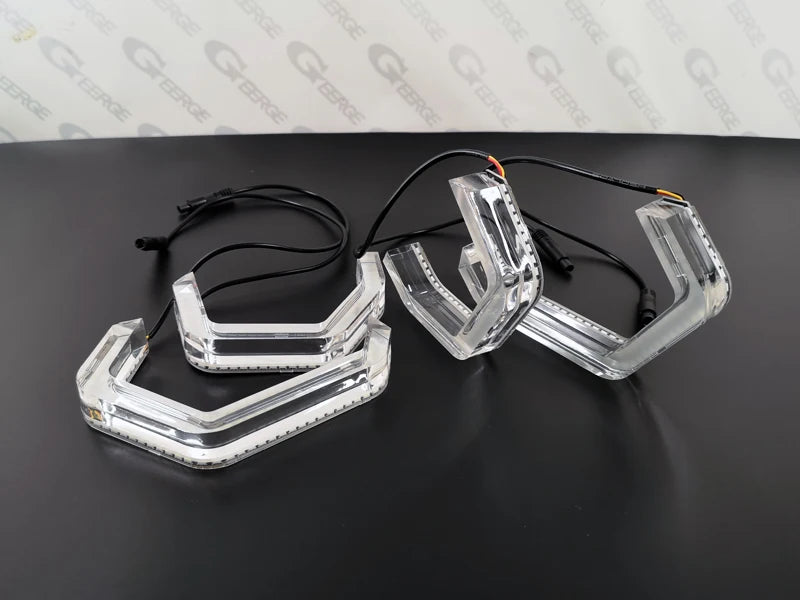 LED Angel Eyes Halo Rings (Concept M4 Style) – SEAT Leon Mk2 1P (2005–2012) Xenon Headlights