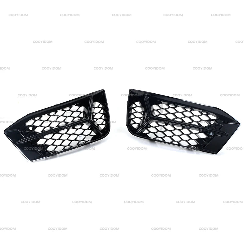 Honeycomb Fog Light Grille Inserts (Audi A3 2017–2020)
