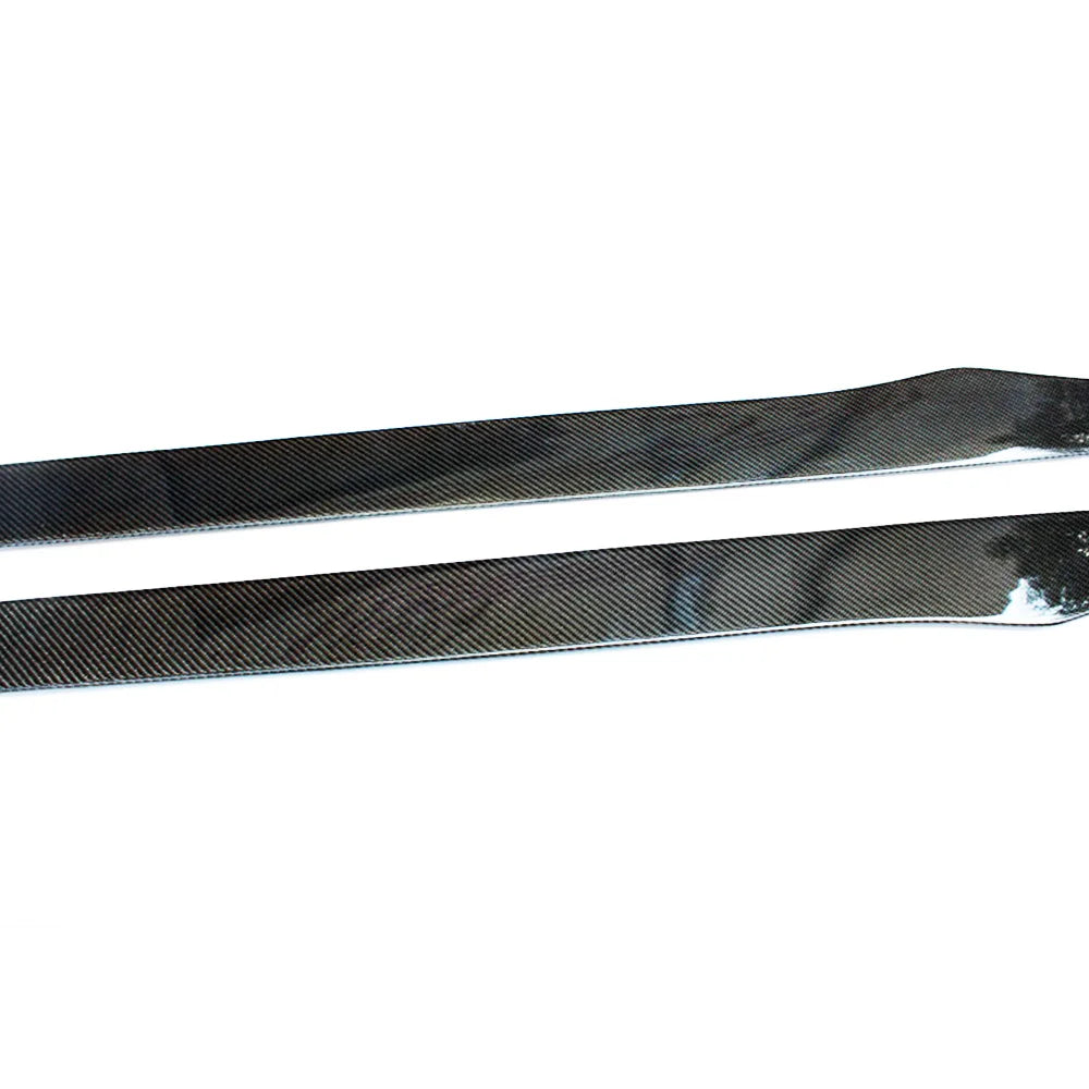 Lamborghini Gallardo (2004–2012) Real Carbon Fiber Side Skirt Extension Splitters