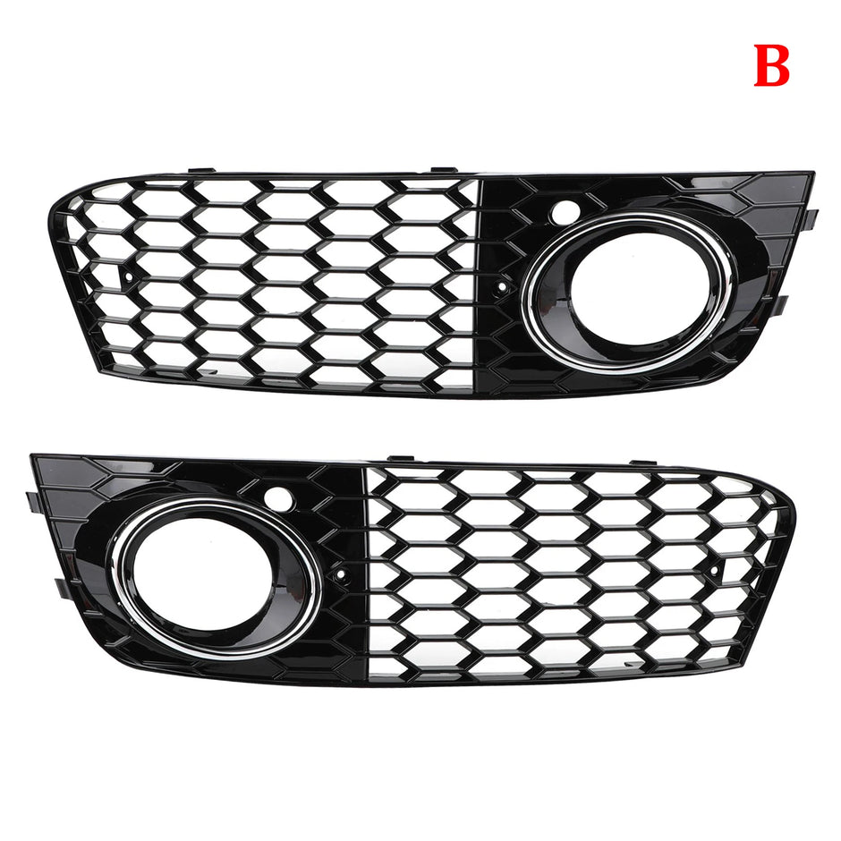 Audi A4 B8 Honeycomb Fog Light / Open Vent Grilles