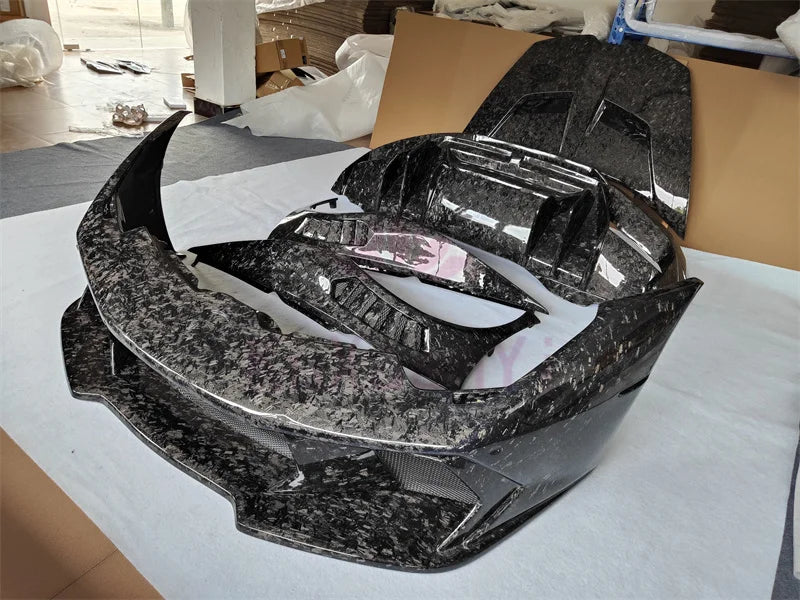 Lamborghini Huracan LP580 / LP610 Forged Carbon Body Kit Components (V-Style)