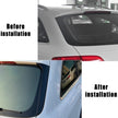Gloss Black Rear Window Side Spoiler Covers – Audi A4 B8 Allroad/Avant (2009–2016)