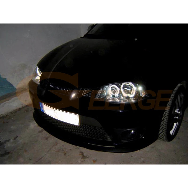 CCFL Angel Eyes Halo Rings – Seat Ibiza 6L / Cordoba Facelift (2006–2008)