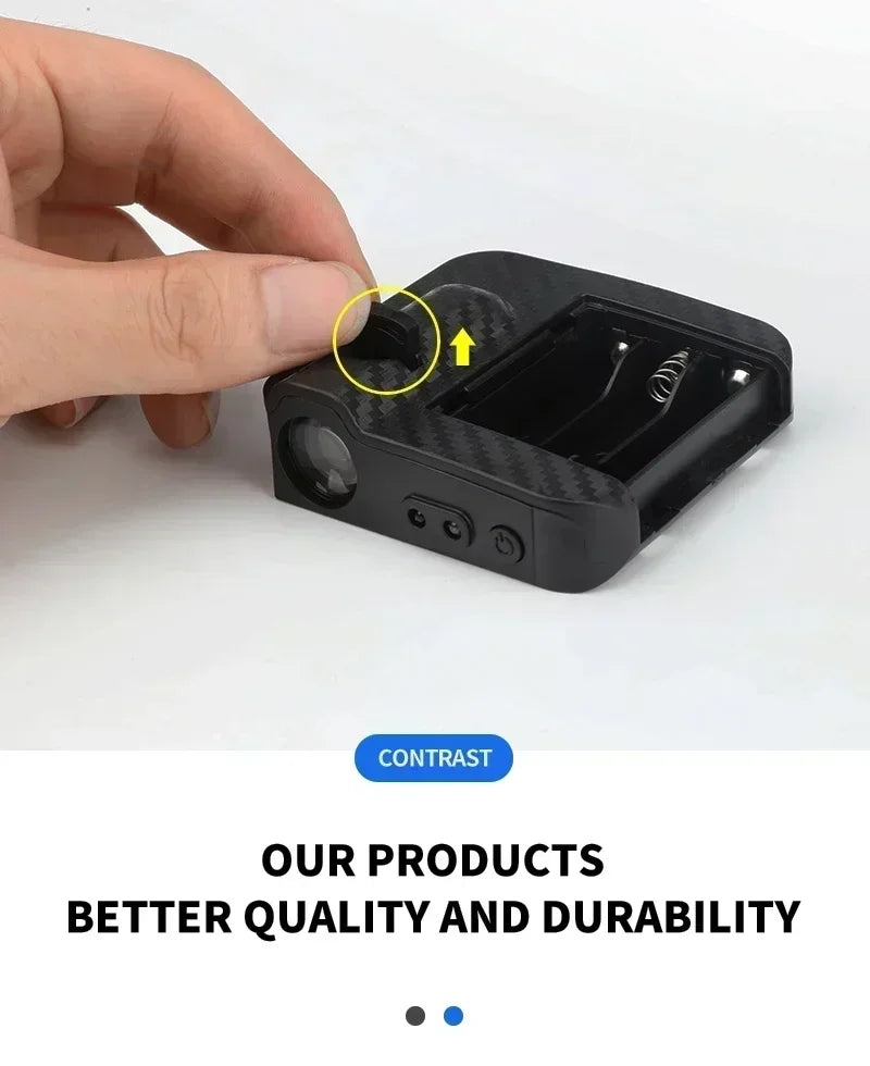 VW Logo Door Projector Puddle Lights – Volkswagen Models (Pair)