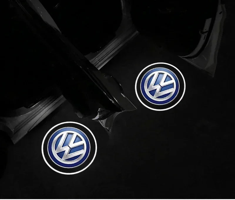 VW Logo Door Projector Puddle Lights – Volkswagen Models (Pair)