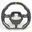 LED Carbon Fiber Steering Wheel (Perforated Leather) for Lamborghini Huracán (2018–2024)