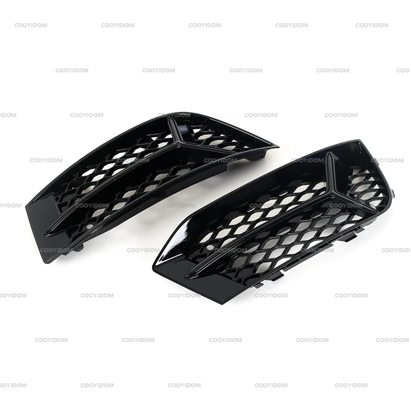 Honeycomb Fog Light Grille Inserts (Audi A3 2017–2020)