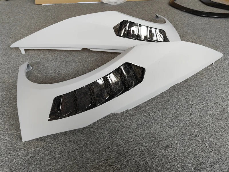 Lamborghini Huracan LP580 / LP610 V-Style Forged Carbon Mudguard (Fender) Upgrade