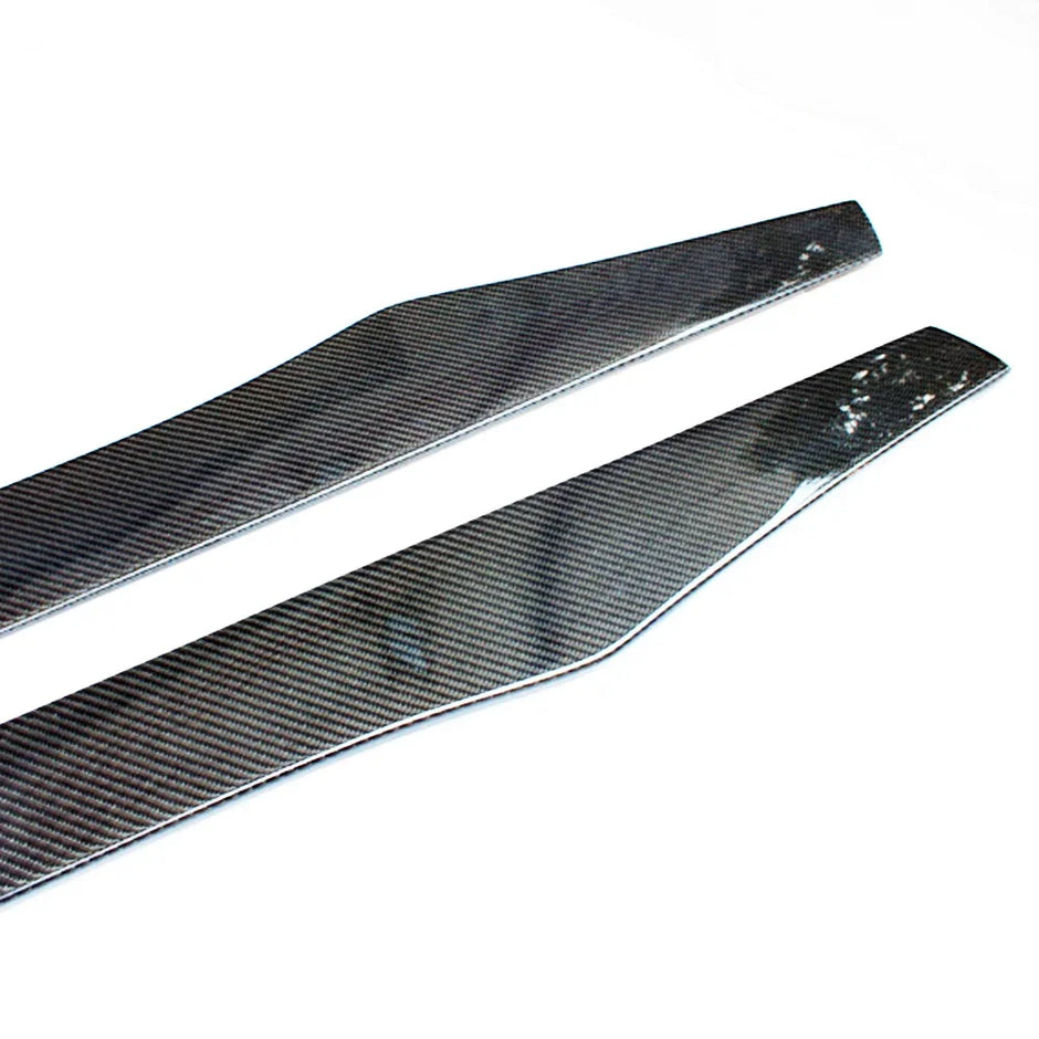 Lamborghini Gallardo (2004–2012) Real Carbon Fiber Side Skirt Extension Splitters