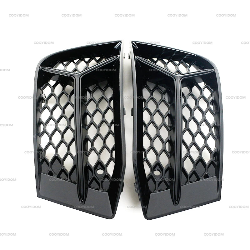 Honeycomb Fog Light Grille Inserts (Audi A3 2017–2020)