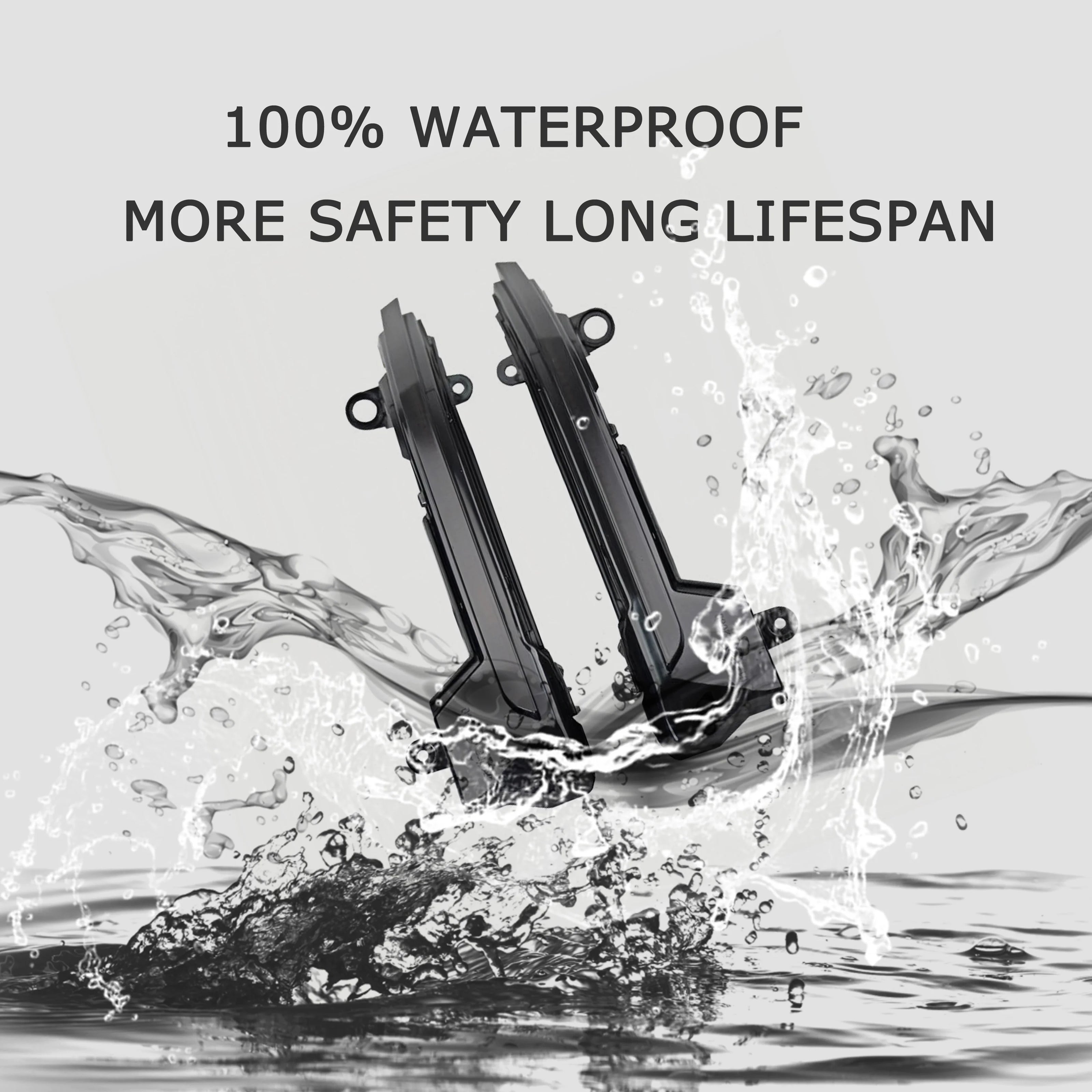 Dynamic Sequential LED Wing Mirror Indicator Lights (Pair) – SEAT Ateca / Cupra Ateca (2016–2021)