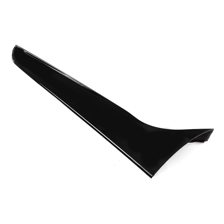 Gloss Black Rear Window Side Spoiler Covers – Audi A4 B8 Allroad/Avant (2009–2016)