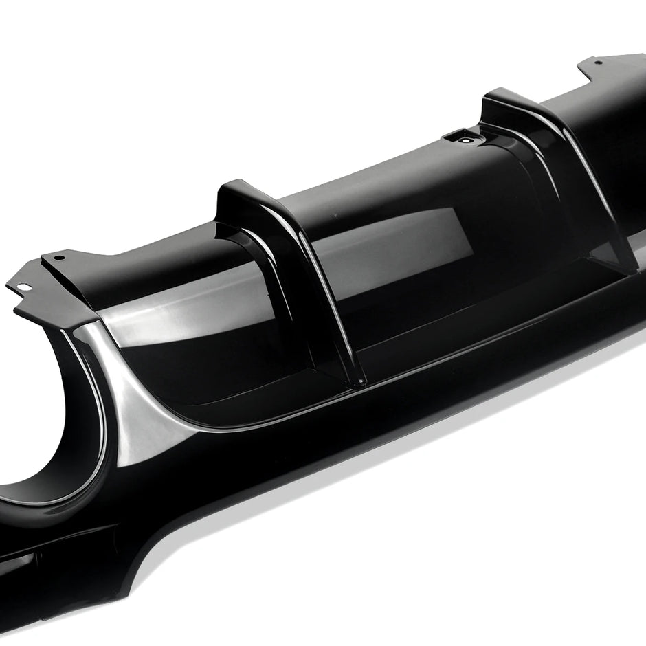 Rear Bumper Diffuser Lip (Gloss Black) – BMW 3 Series E92 / E93 M Sport (330i)