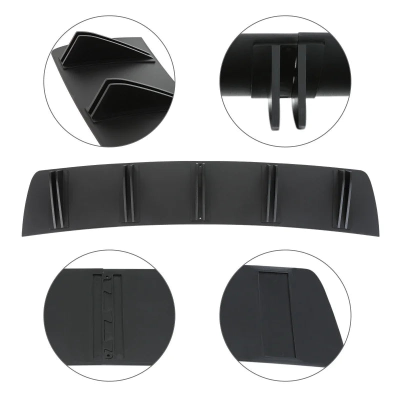 Rear Diffuser Fins – 10 Fin (Seat Leon Cupra MK3 / 5F)