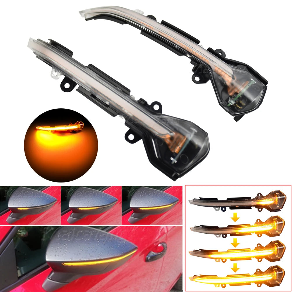 Dynamic LED Mirror Indicator Repeaters – SEAT (Pair)