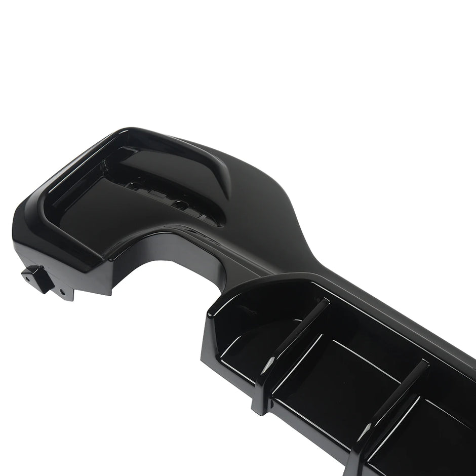 Gloss Black Rear Bumper Diffuser for BMW 1 Series F20/F21 (M Sport) 2015–2019
