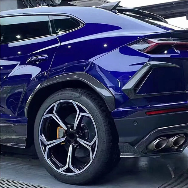 Lamborghini Urus (2018–2021) Real Carbon Fiber Wheel Eyebrow Arch Fender Flares (Set)