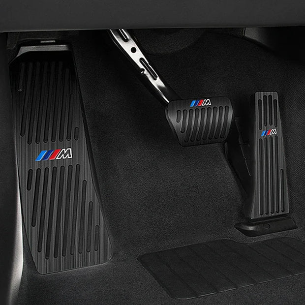 BMW M-Style Pedal Cover Set (2pcs) — Variant: F20 / F48 / F39