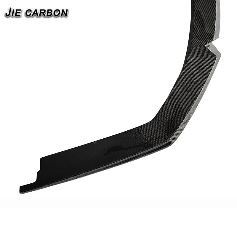 Lamborghini Huracan LP580/LP610 V-Style Front Bumper Lip / Splitter (FRP, Carbon, Forged Carbon)