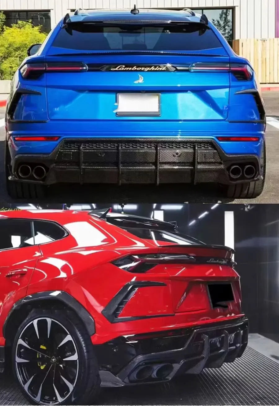 Lamborghini Urus Real Carbon Fiber Middle Rear Wing (Tail Fin Spoiler)
