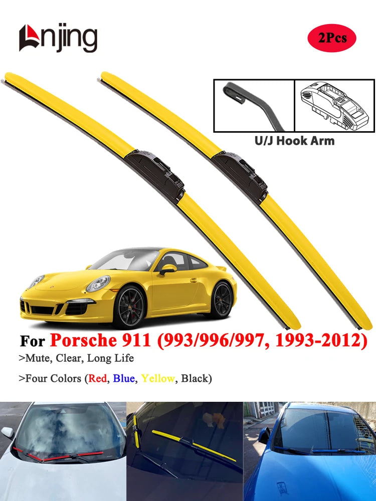 Wiper Blades Set – Porsche 911 (993 / 996 / 997) 1993–2012
