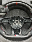 Real Carbon Fibre Steering Wheel – Customisable (Audi Fitment)